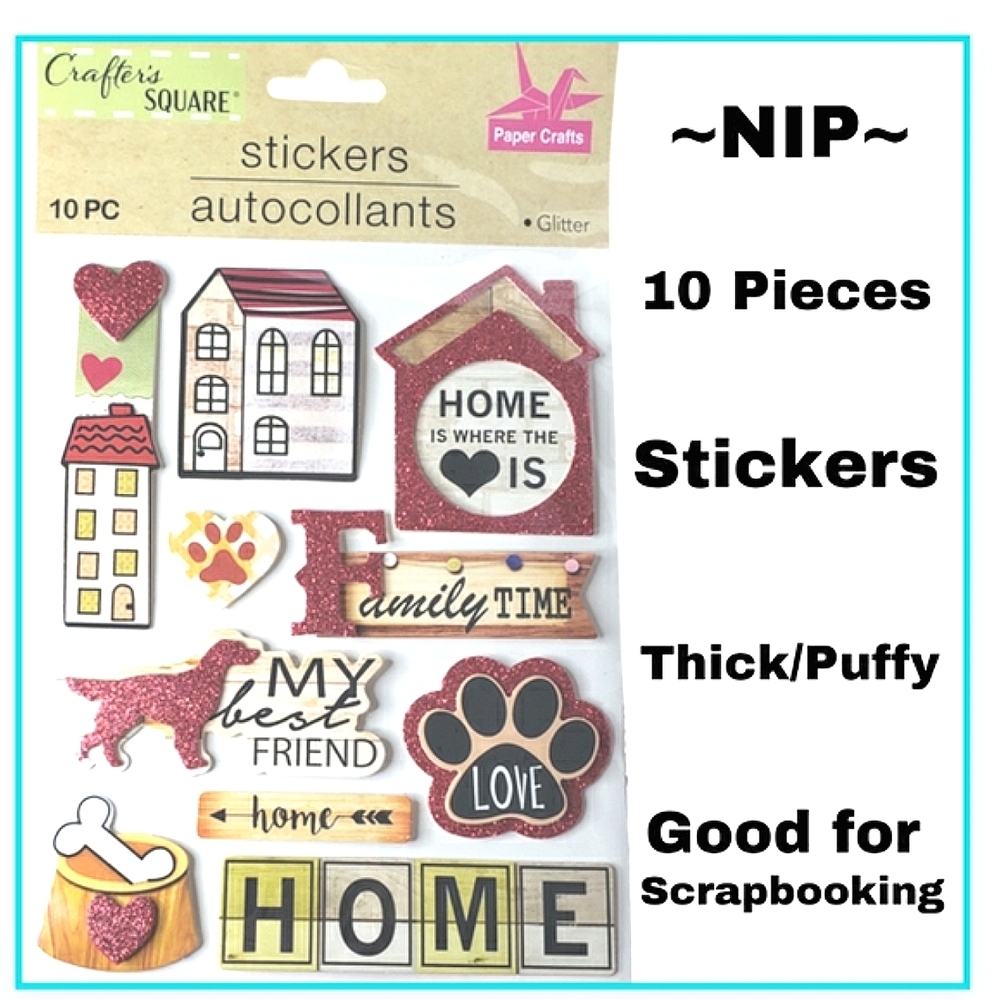🌈NIP/SEALED 10 Stickers